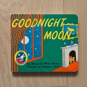 Goodnight Moon Board Book - Green and Yellow